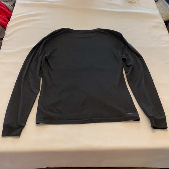 ADIDAS Black Long Sleeve Shirt. Climalite. Size XS - Picture 4 of 5